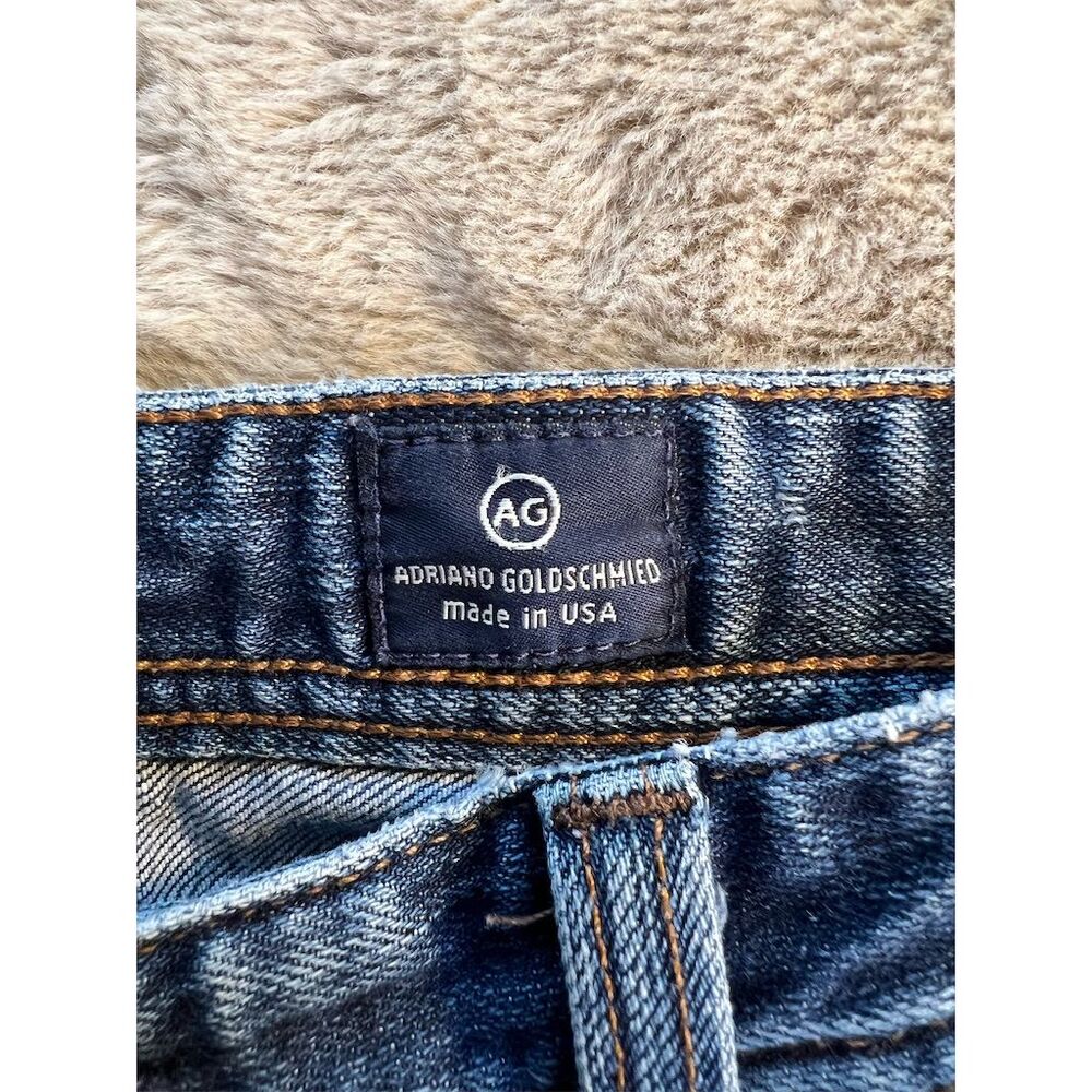 AG Adriano Goldschmied Men's Blue Straight Leg Jeans Size 36x32 - Picture 4 of 11